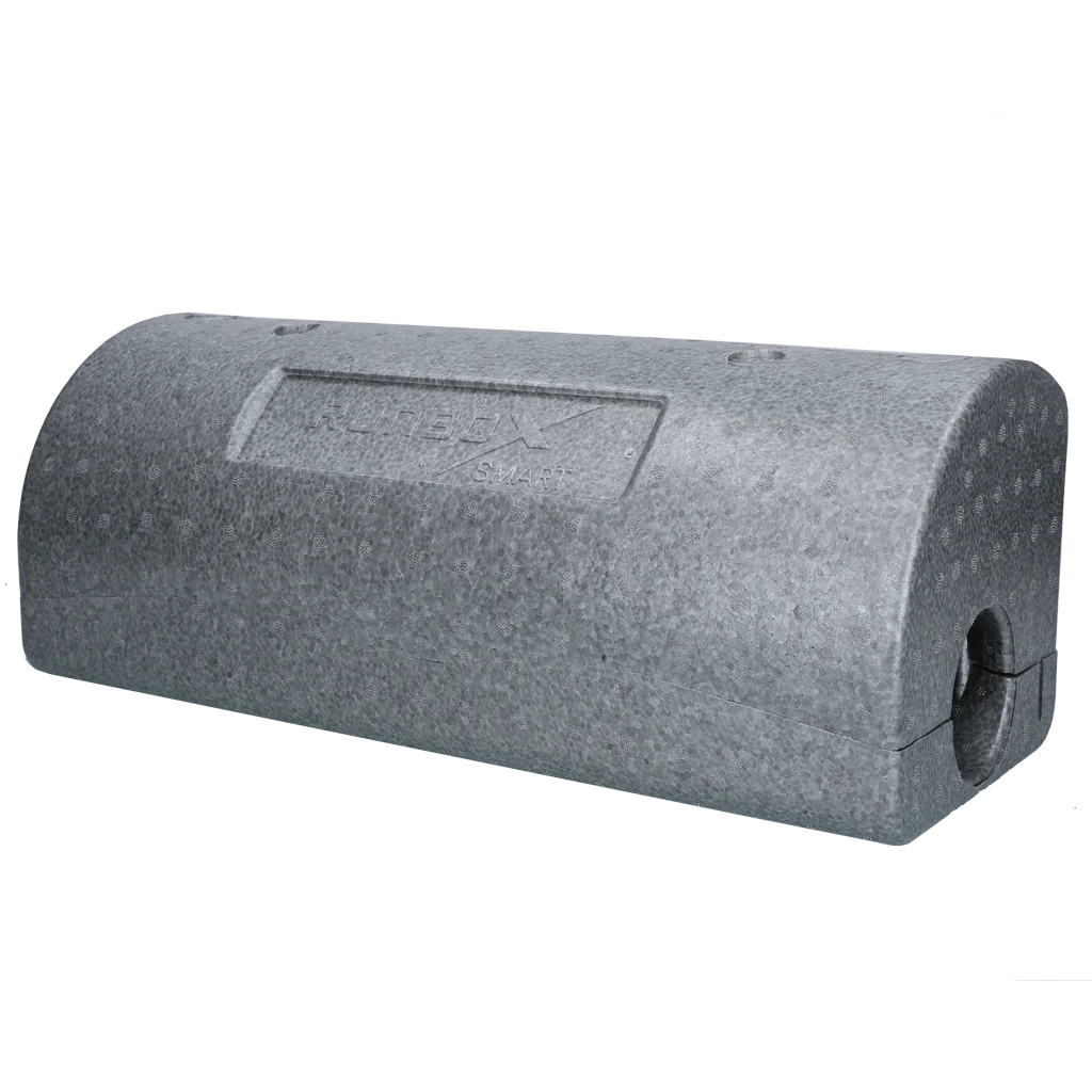 EMIT008.png Ochranný kryt na pasti na potkany a myši z EPP – eMitter Runbox Smart - Obrázek 1