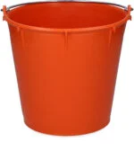 Kbelík s pozinkovaným madlem 7 l oranžový – Vplast