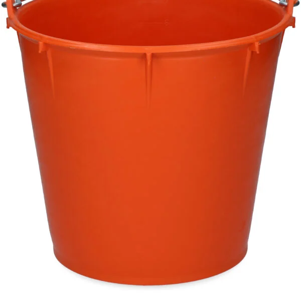 Kbelík s pozinkovaným madlem 7 l oranžový – Vplast