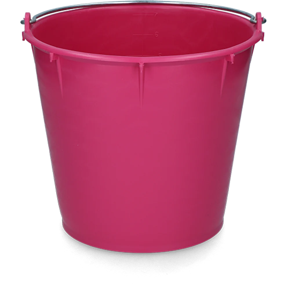 EMME00016P.png Kbelík s pozinkovaným uchem 7 l růžový – Vplast - Obrázek 1