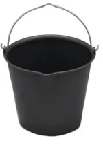 Kbelík s výlevkou, 15 l, černý – Vplast - Obrázek 4
