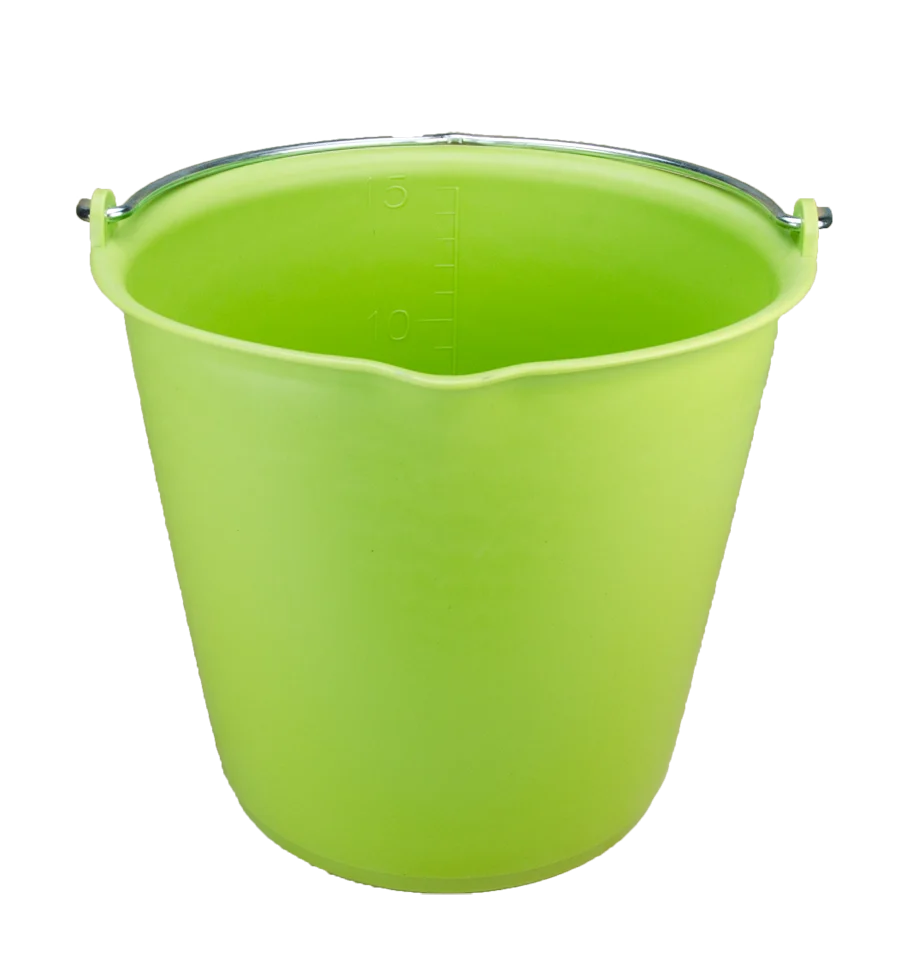 Kbelík s výlevkou 15 l zelený – Vplast - Obrázek 1