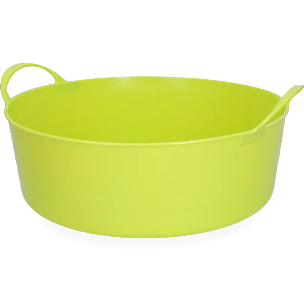 Flexibilní vědro s rukojeťmi, 6 l, limetková – Vplast V-Trug Flexi - Obrázek 1