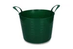 Pružný kbelík se dvěma rukojeťmi, 14 l, zelený – Vplast V-Trug Flexi