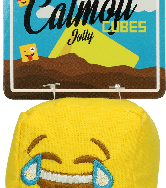 Hračka pro kočky, kostka s MADNIP, 7 cm – Catmoji Cube Jolly