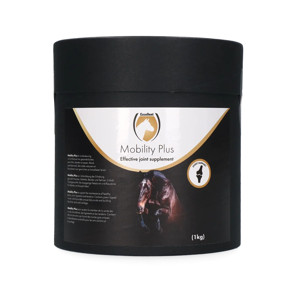 EQUI000021E.png Kloubní doplněk pro koně s MSM a glukosaminem, 1 kg – Excellent Horse Mobility Plus - Obrázek 1