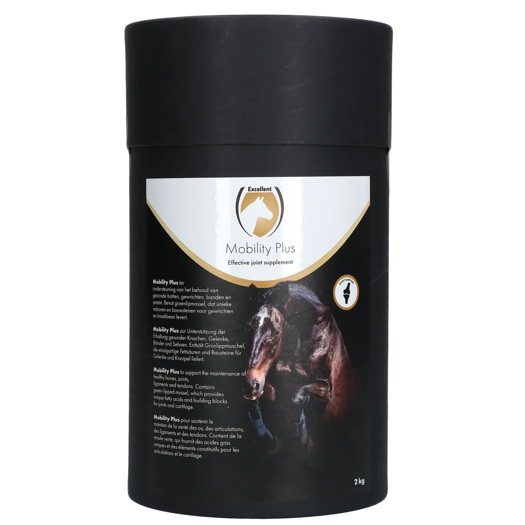 Kloubní doplněk pro koně s MSM a glukosaminem, 2 kg – Excellent Horse Mobility Plus - Obrázek 1