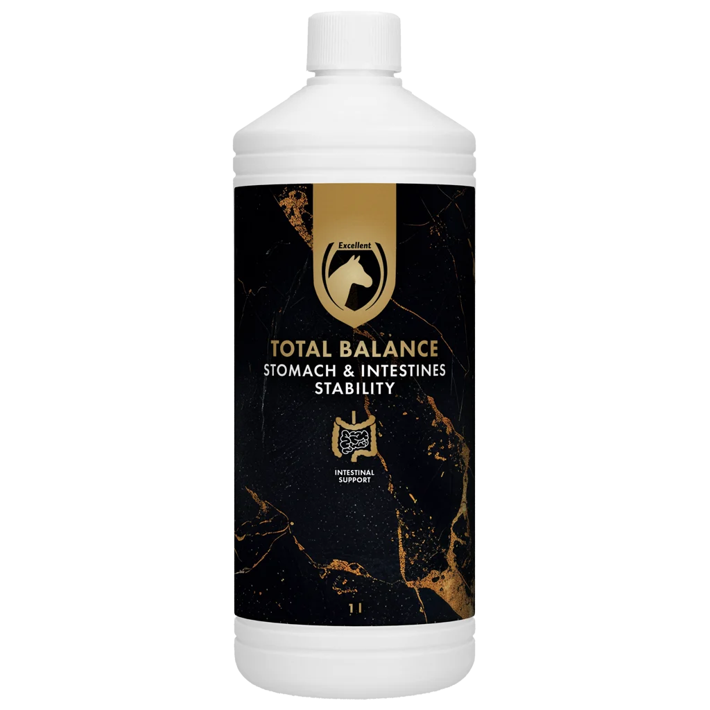 Doplněk krmiva pro koně s huminovými kyselinami a minerály, 1 l – Excellent Horse Total Balance - Obrázek 1