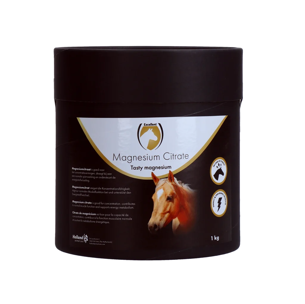 Citrát hořečnatý pro koně, 1 kg – Excellent Horse Magnesium Citrate - Obrázek 1