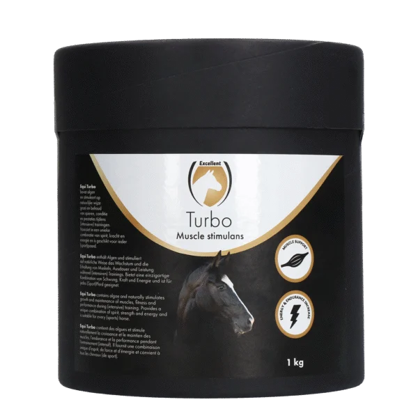 Doplněk pro svaly koní s řasami, 1 kg – Excellent Horse Turbo