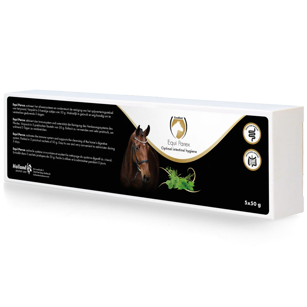 Bylinný doplněk pro koně, 5 x 50 g – Excellent Horse Parex - Obrázek 1