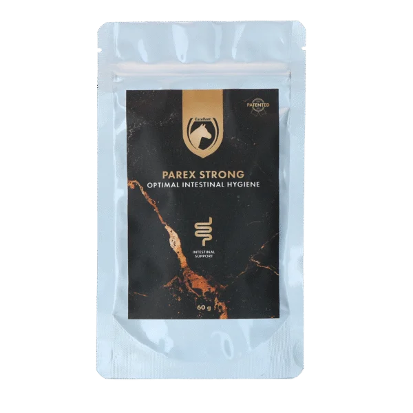 Bylinný doplněk pro koně, sáček 60 g – Excellent Horse Parex Strong