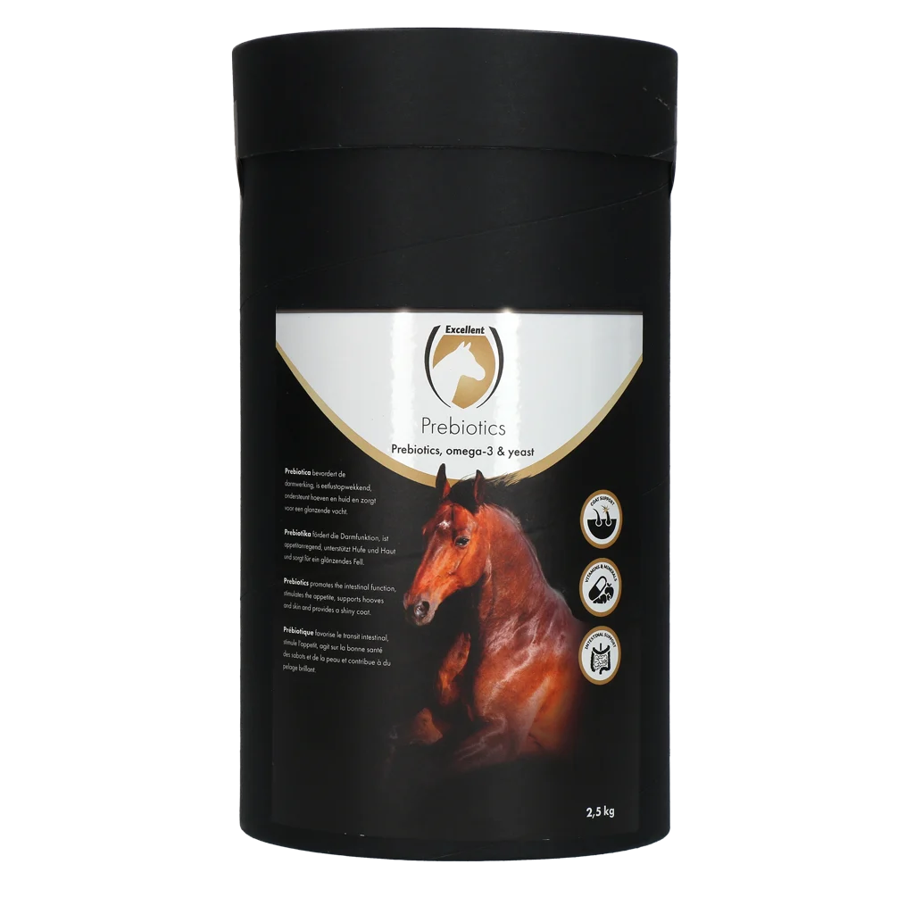Prebiotika pro koně s omega 3 a kvasnicemi, 2,5 kg – Excellent Horse Prebiotics - Obrázek 1