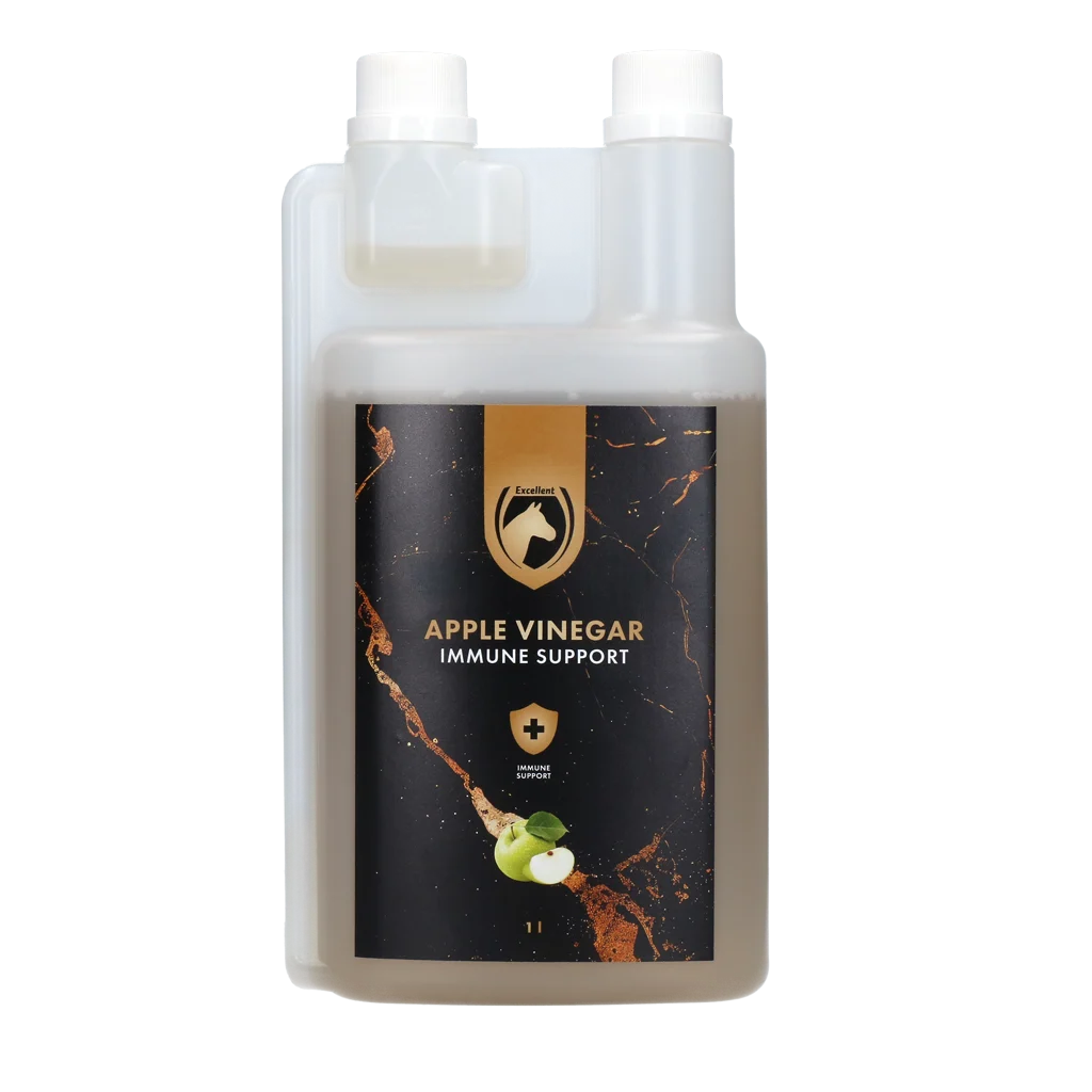 EQUI0002.png Jablečný ocet pro koně, 1 l – Excellent Horse Apple Vinegar - Obrázek 1