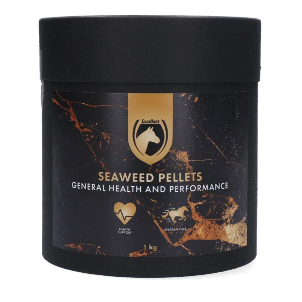 Pelety z mořských řas s minerály pro koně, 1 kg – Excellent Horse Seaweed Pellets