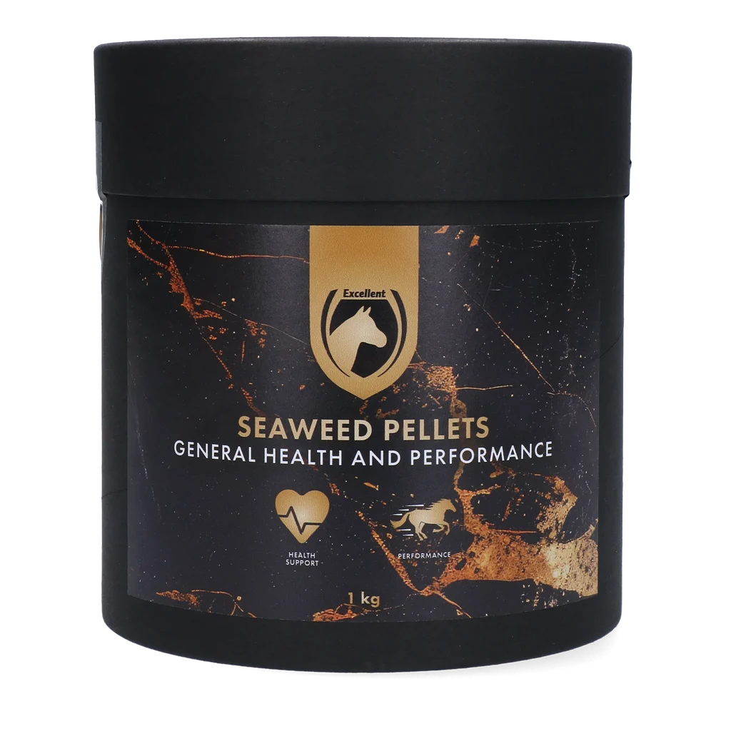 Pelety z mořských řas s minerály pro koně, 1 kg – Excellent Horse Seaweed Pellets - Obrázek 1
