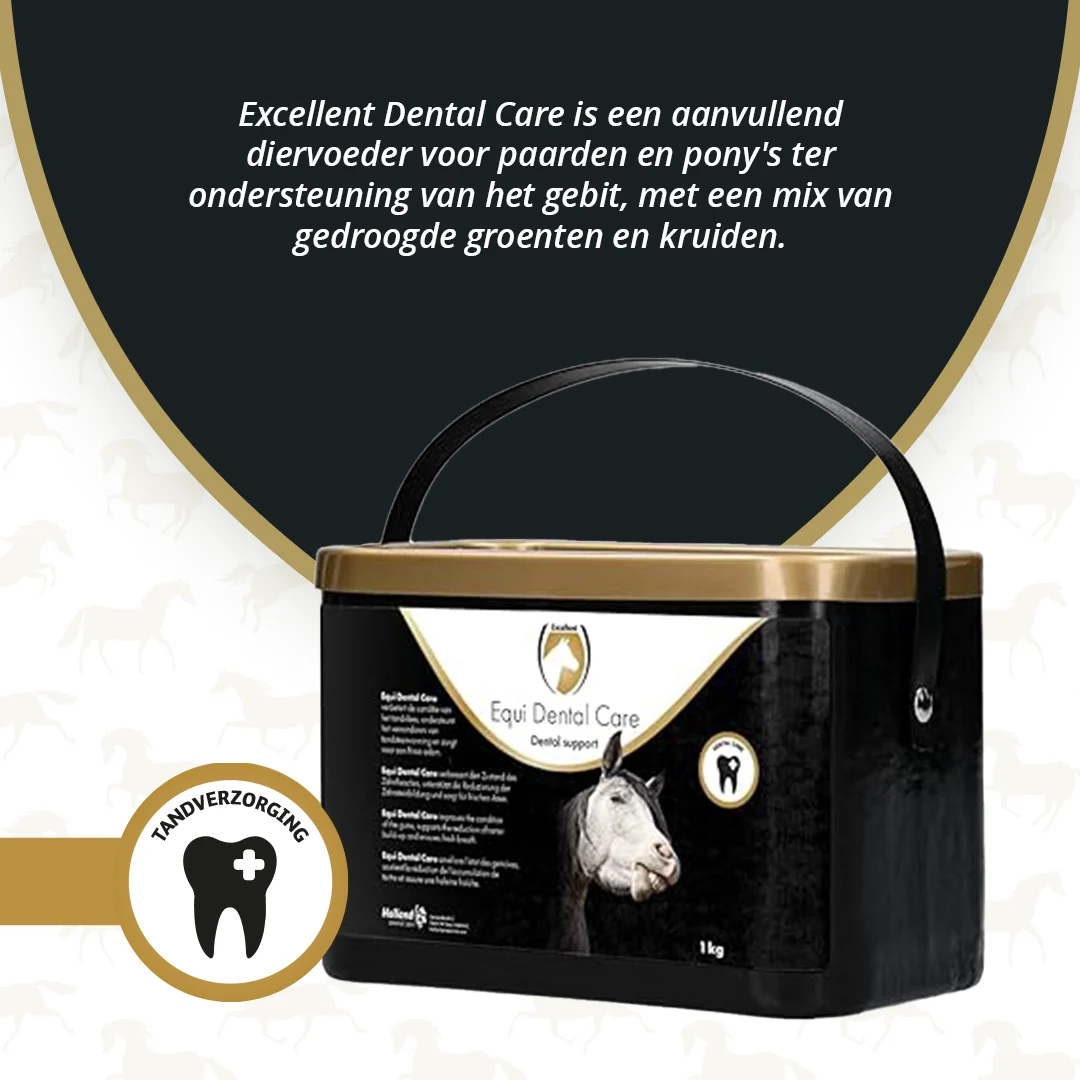 Doplněk pro péči o chrup koní se sušenou zeleninou a bylinami, 1 kg – Excellent Horse Dental Care - Obrázek 2
