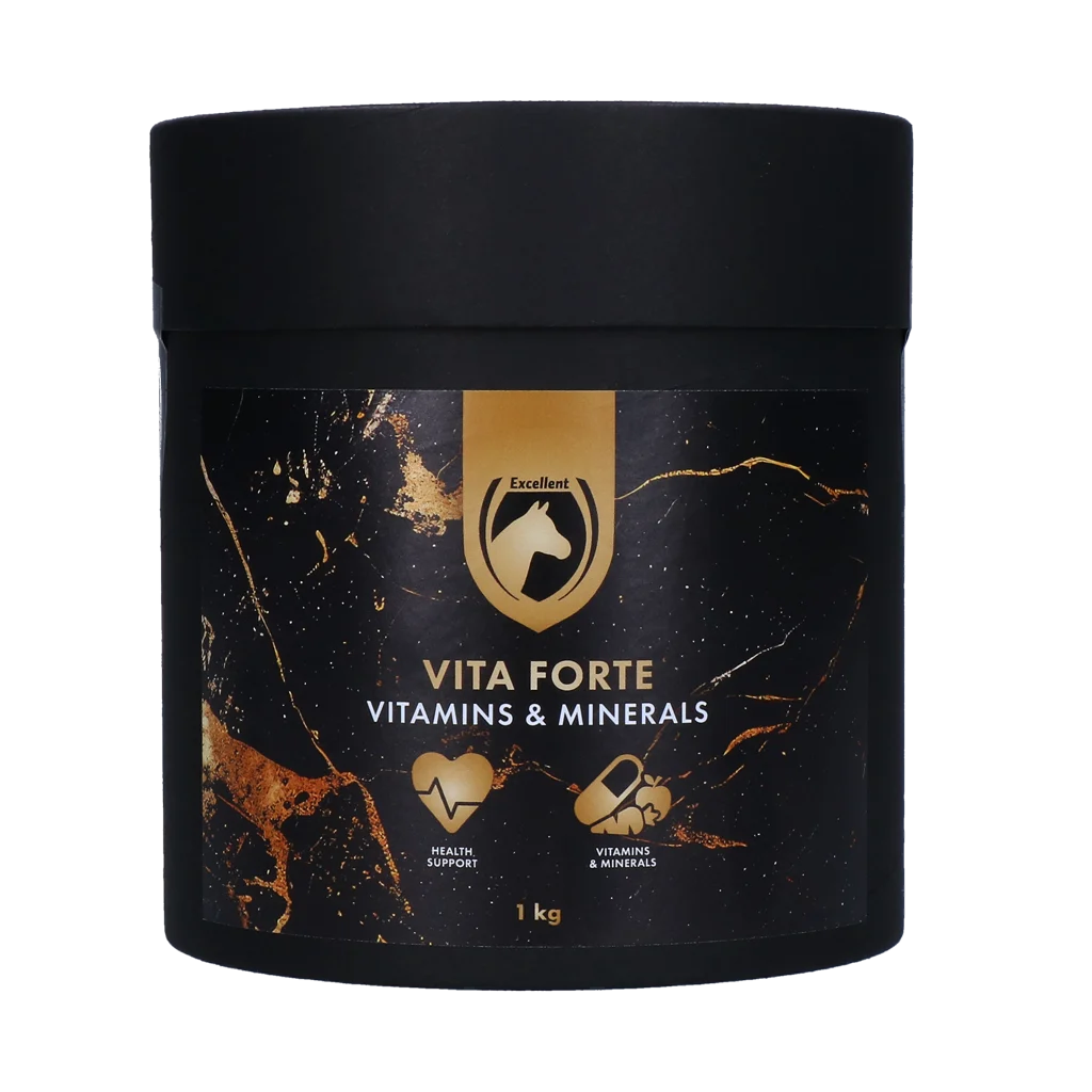 Vitamínový doplněk pro koně s minerály, 1 kg – Excellent Horse Vita Forte - Obrázek 1