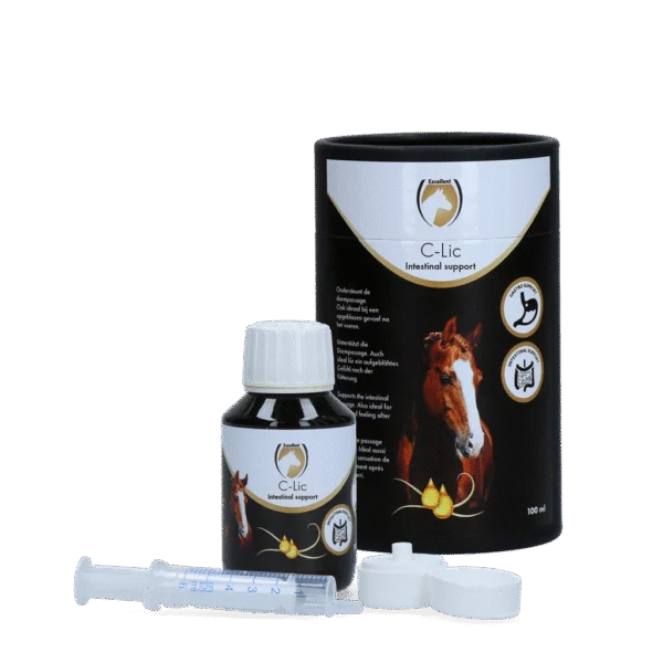 Doplněk stravy pro koně s esenciálními oleji, 100 ml – Excellent Horse C-Lic