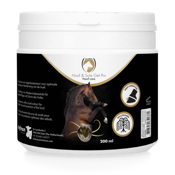 Gel na kopyta s kyselinou salicylovou, 200 ml – Excellent Horse Hoof & Sole Gel Pro