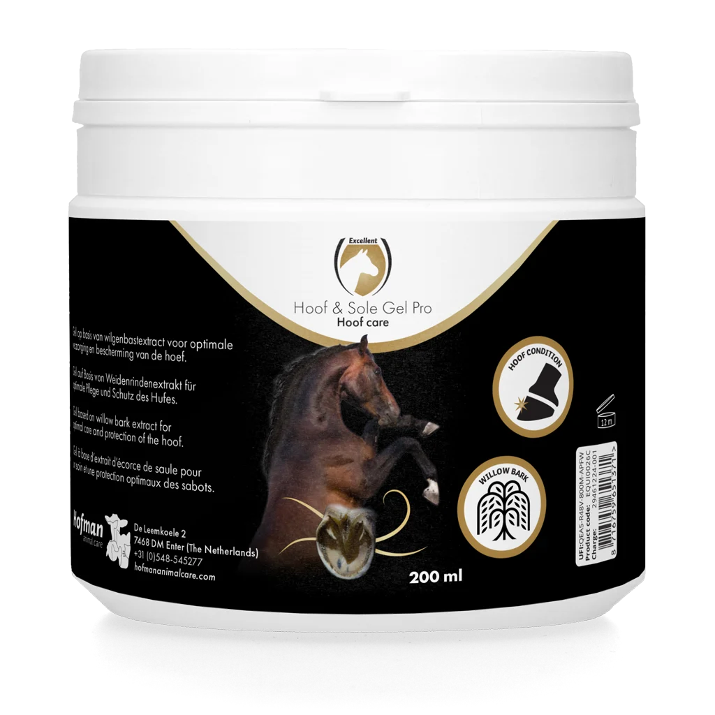 Gel na kopyta s kyselinou salicylovou, 200 ml – Excellent Horse Hoof & Sole Gel Pro - Obrázek 1