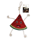 Hračka pro koně ve tvaru melounu se šustivým zvukem, 28 x 31 x 7 cm – Excellent Horse Foodie Friends Watermelon