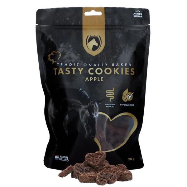 Koňské sušenky s jablkem, 500 g – Excellent Horse Ambachtelijke Paardenkoekjes Appel
