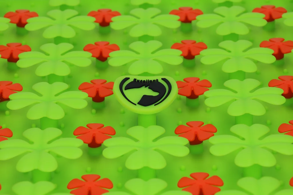 Silikonová čmuchací podložka pro koně na krmení, 50 x 50 cm – Excellent Horse Snuffle Mat - Obrázek 6
