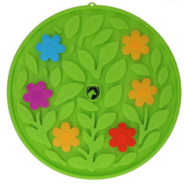 Čmuchací podložka pro koně na krmivo a pamlsky – Excellent Horse Snuffle Mat Flower Power