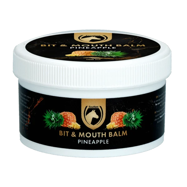 Balzám na tlamu koní, ananas, 100 ml – Excellent Horse Bit & Mouth Balm