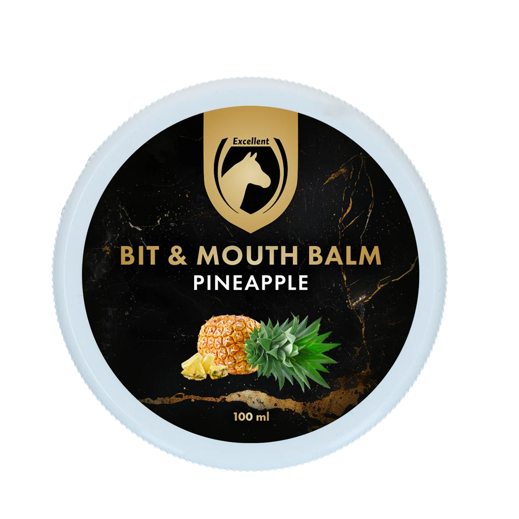 Balzám na tlamu koní, ananas, 100 ml – Excellent Horse Bit & Mouth Balm - Obrázek 2