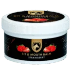 Balzám na hubu pro koně, jahoda, 100 ml – Excellent Horse Bit & Mouth Balm