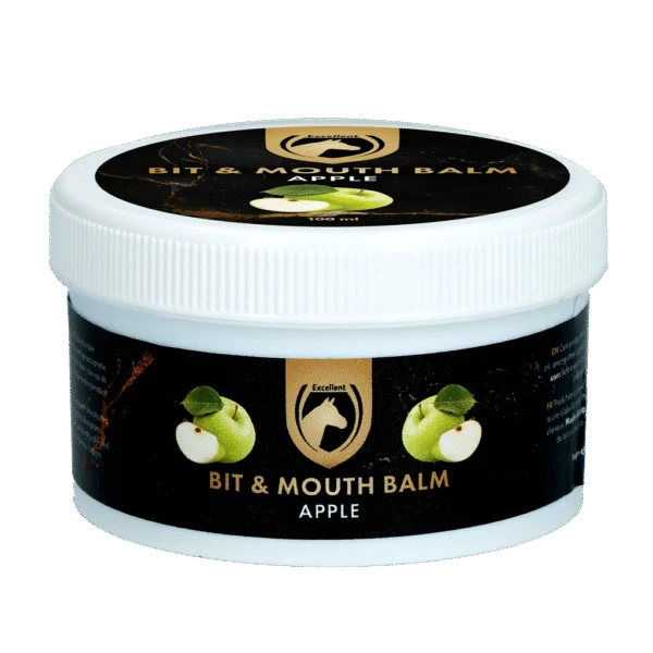 Balzám na hubu pro koně, jablko, 100 ml – Excellent Horse Bit & Mouth Balm