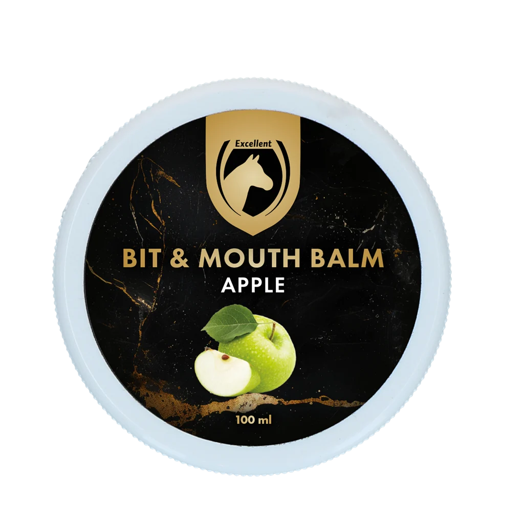Balzám na hubu pro koně, jablko, 100 ml – Excellent Horse Bit & Mouth Balm - Obrázek 2