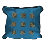 Vak na seno pro koně, čtvercový, modrý, 62 x 55 cm – Excellent Horse Hay Pillow Slow Feeder