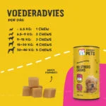 Měkké žvýkací pamlsky pro psy při stresu, 120 kusů – Excellent Pets No Stress Soft Chews - Obrázek 4