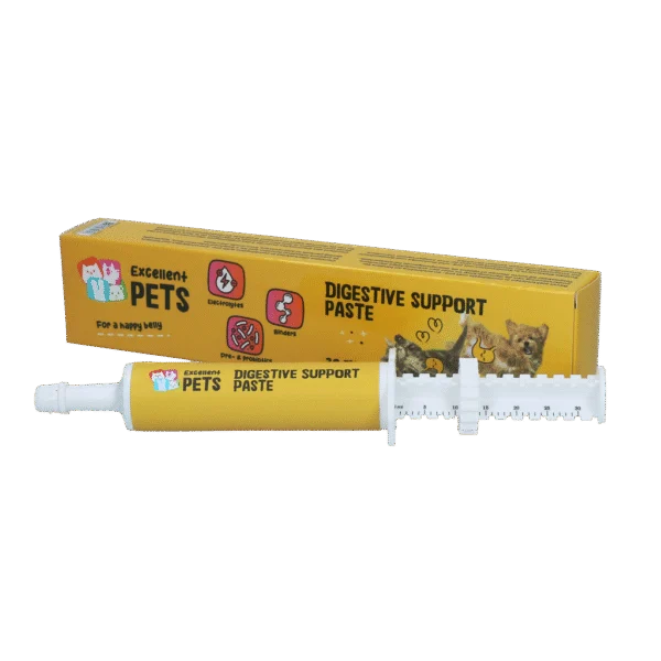 Trávicí pasta pro domácí zvířata s elektrolyty, 30 ml – Excellent Pets Digestive Support