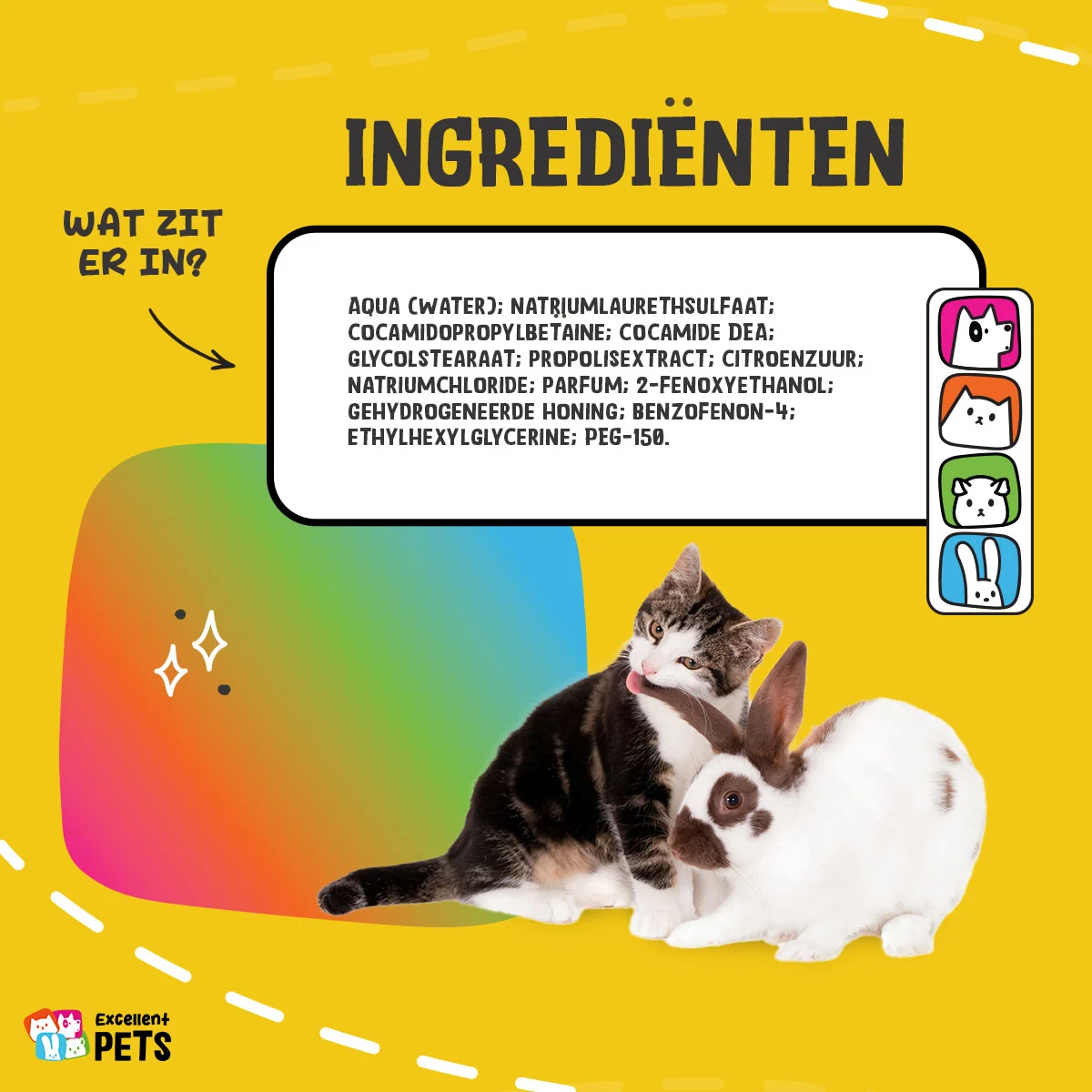 Šampon pro psy s propolisem a medem, 250 ml – Excellent Pets Propolis & Honey Shampoo - Obrázek 4