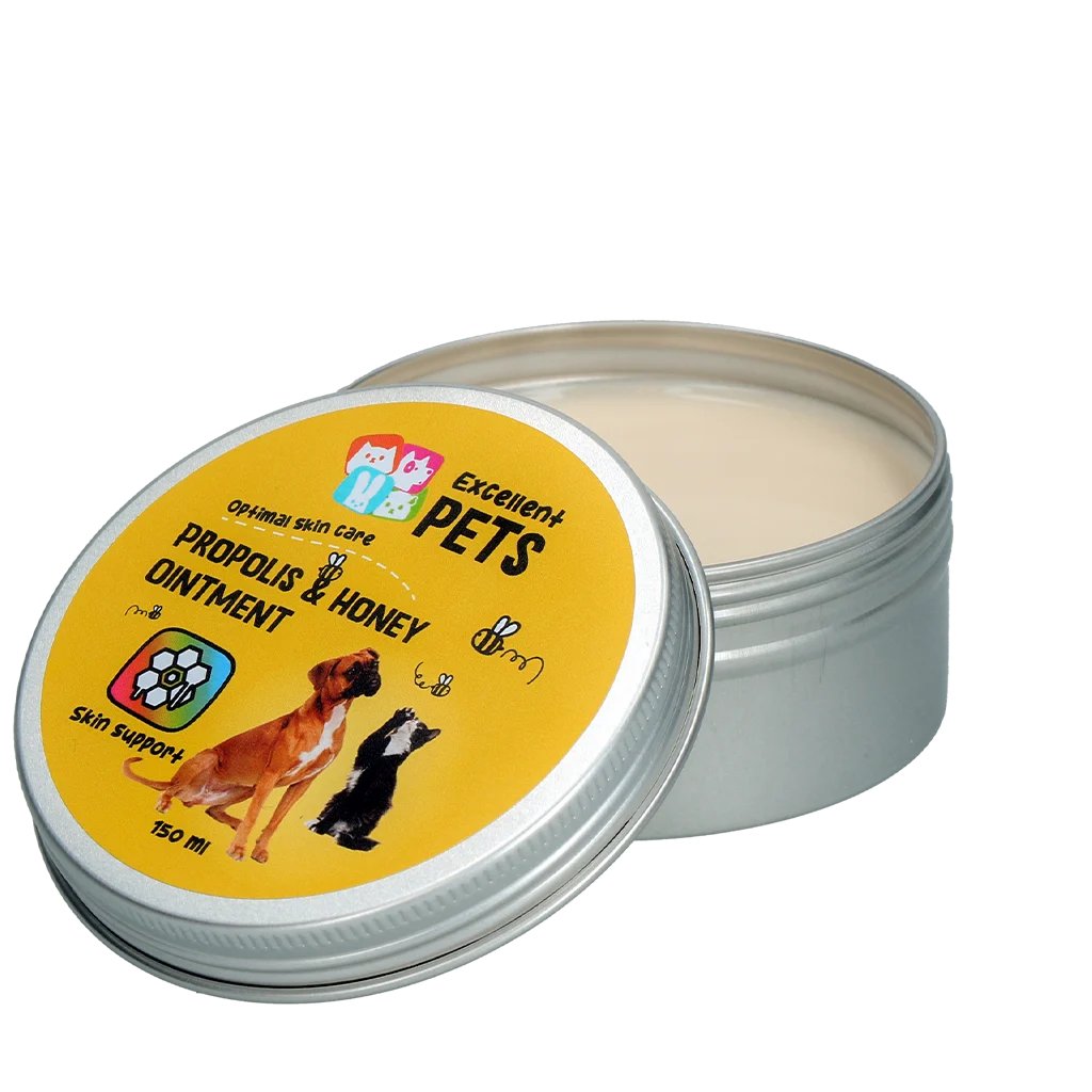 Mast na kůži s propolisem a medem, 150 ml – Excellent Pets Propolis & Honey Ointment - Obrázek 1