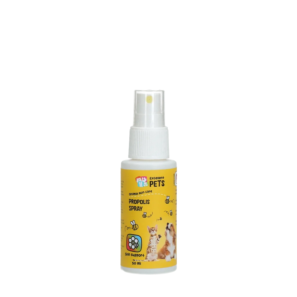 Sprej na péči o kůži s propolisem, 50 ml – Excellent Pets Propolis Spray - Obrázek 1