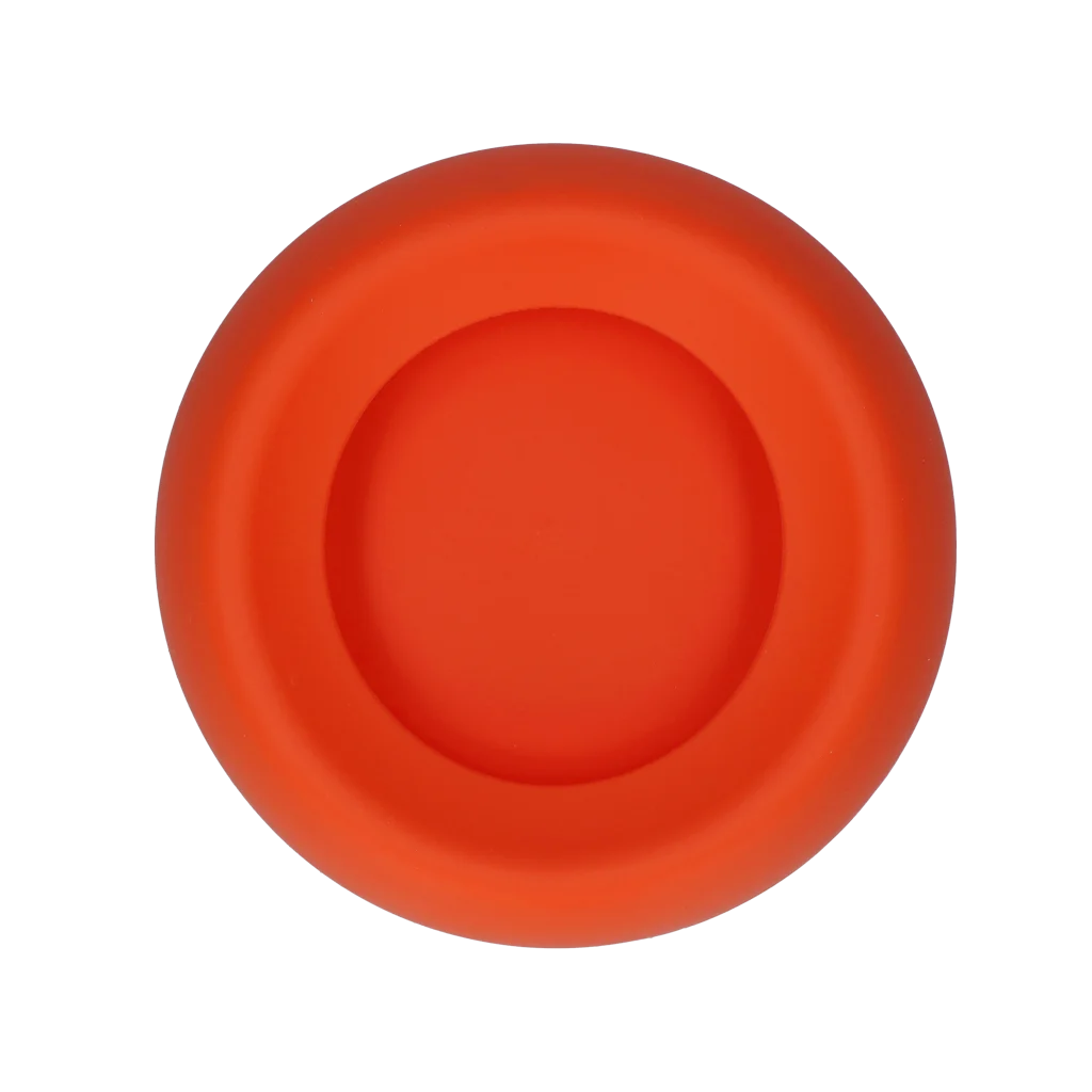 Silikonová miska na krmivo a vodu pro psy s okrajem proti rozlití, 300 ml, oranžová – Excellent Pets No-Spill Bowl - Obrázek 2