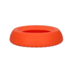 Silikonová miska na krmivo a vodu pro psy s okrajem proti rozlití, 300 ml, oranžová – Excellent Pets No-Spill Bowl - Obrázek 3