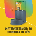 Napájecí věž s miskou na vodu 3,8 l – Excellent Pets Water Tower - Obrázek 5