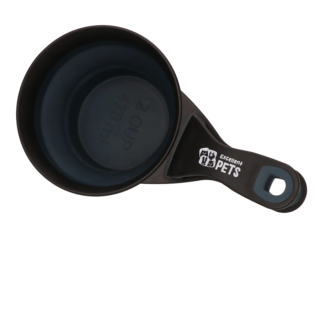 Odměrka na krmivo s uzavíracím klipem, 2 cup – Excellent Pets Clip Scoop - Obrázek 3