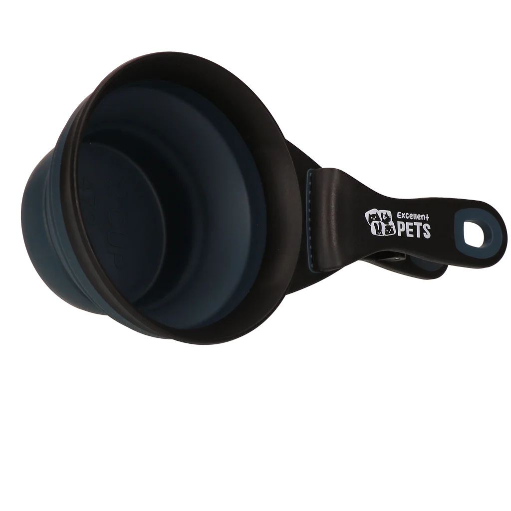 Odměrka na krmivo s uzavíracím klipem, 2 cup – Excellent Pets Clip Scoop - Obrázek 4