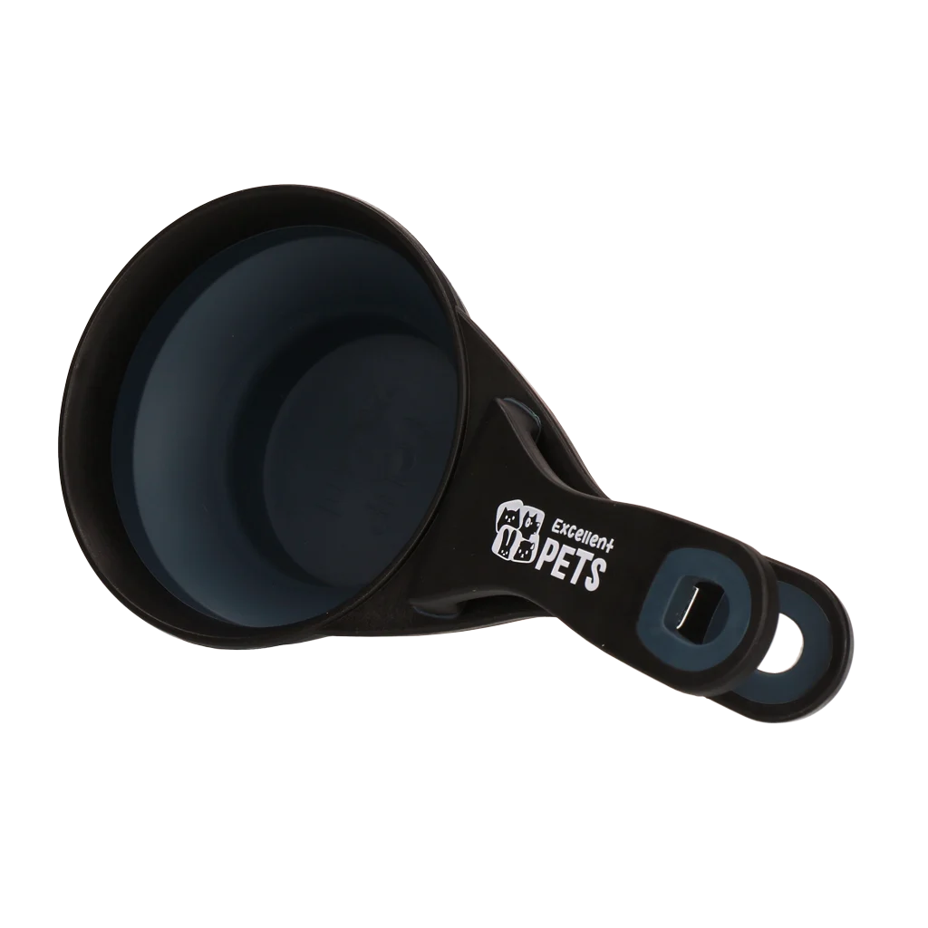 Krmná odměrka s uzavírací sponou, 1 cup – Excellent Pets Clip Scoop - Obrázek 4