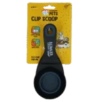 Odměrka na krmivo se zavíracím klipem, 0,5 cup – Excellent Pets Clip Scoop