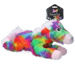 Plyšová hračka pro psa Kůň s pískátkem, L, 32 x 16 cm – FantaZoo Horse