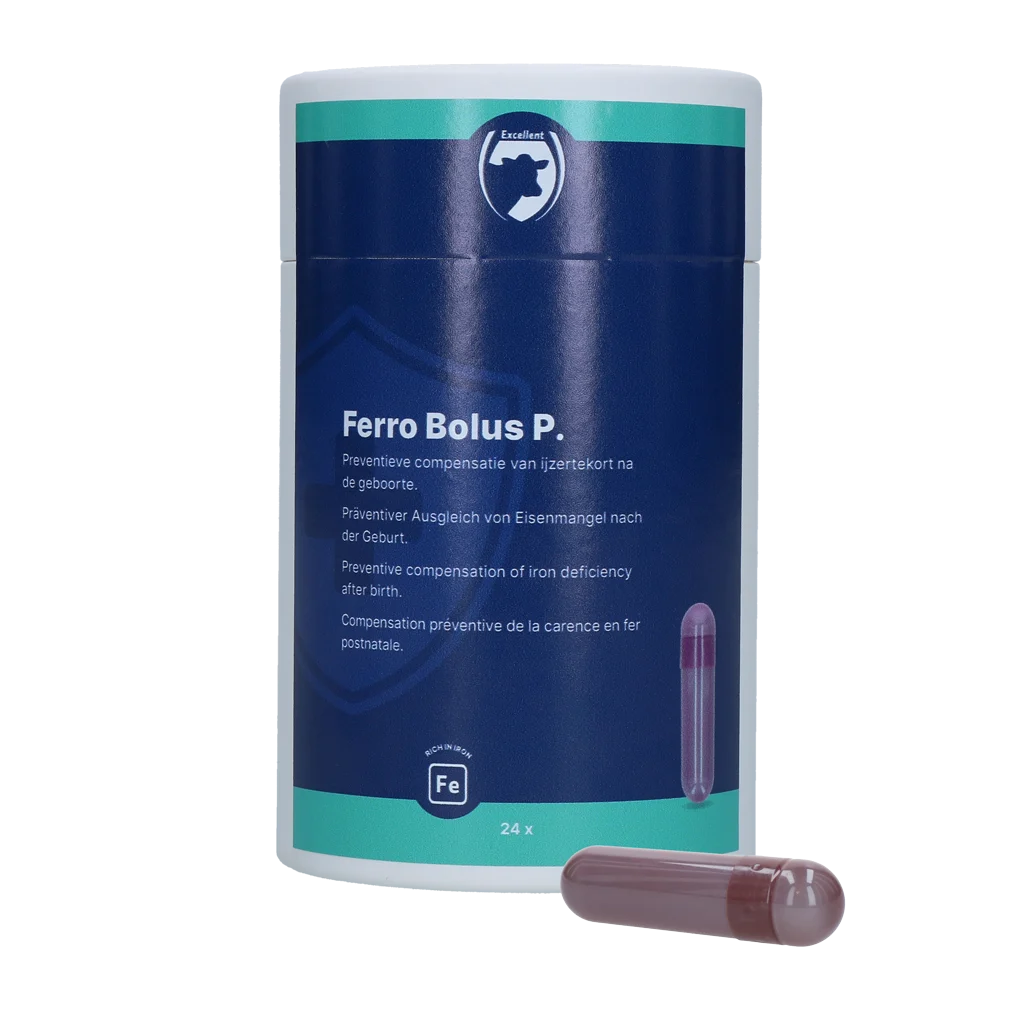 Železný bolus pro telata, 24 x 8,5 g – Excellent Ferro Bolus P - Obrázek 1