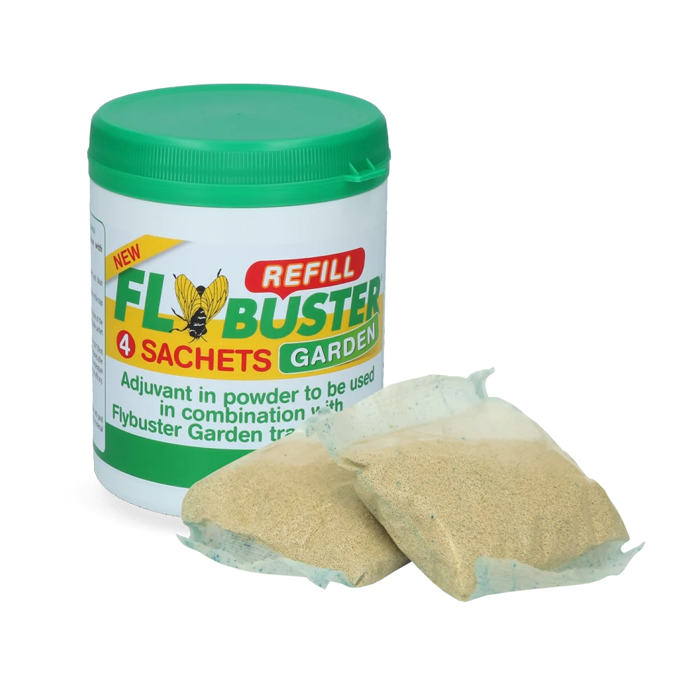 Náplň do lapače much 4 x 20 g – Flybuster Bait Garden - Obrázek 1